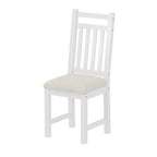 Retro Computer Desk with Chair, 4 Drawers & Shelf, 1-Person – White / Espresso