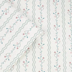 Papel pintado Blencow Stripe Azul Huevo de Pato Oscuro