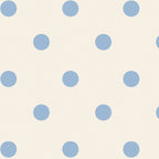 Papel pintado Button Spot azul