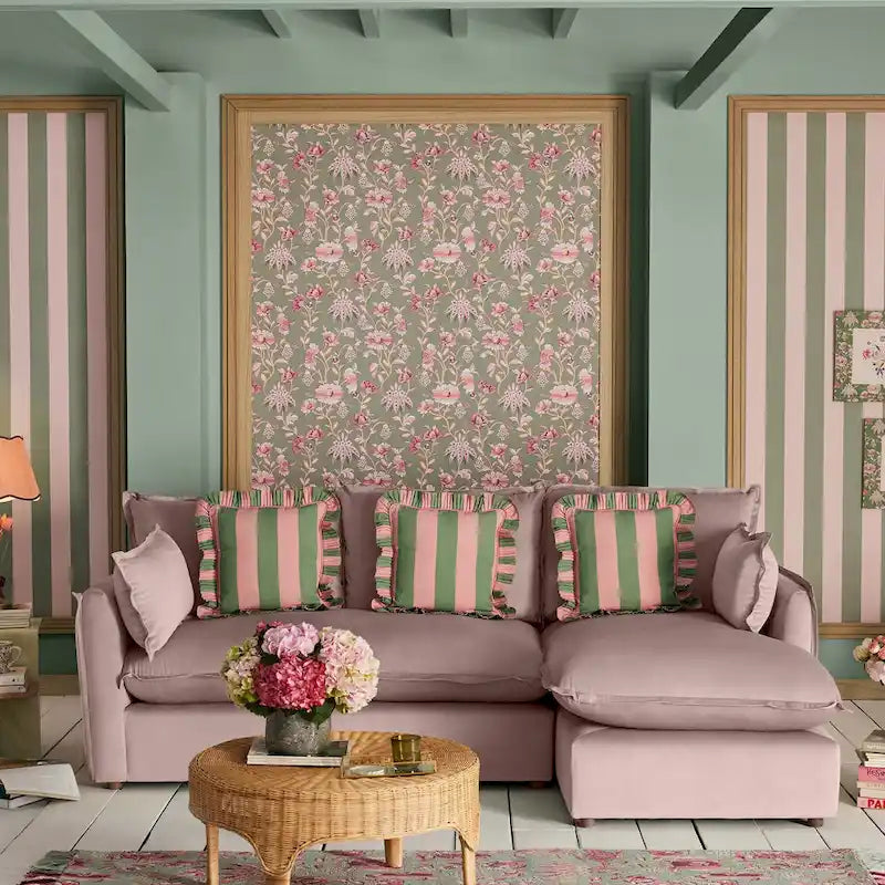 Papel tapiz "Friendship Garden Sage"