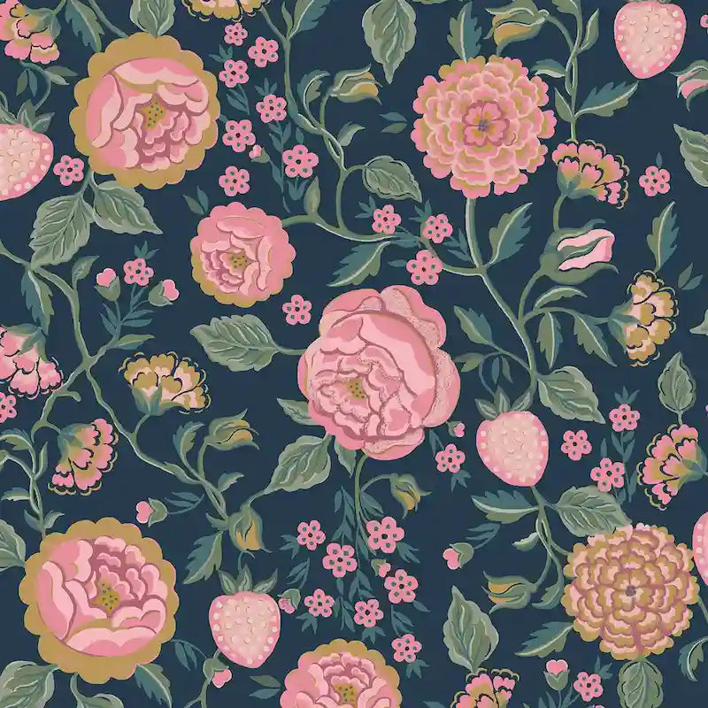 Cath Kidston Strawberry Garden Navy