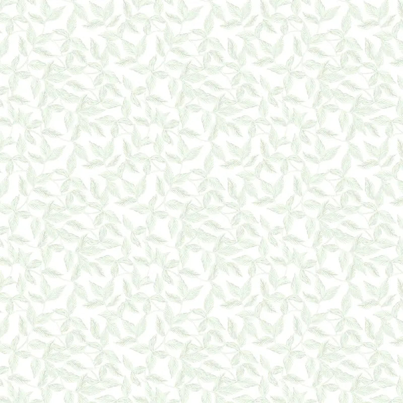 Laura Ashley Erwood Pale Eau de Nil Wallpaper - N/A