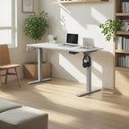KOWO K3041 55 Electric Height Adjustable Desk - Sit Stand Workstation for Home Office, Memory Preset