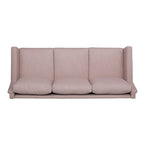 3-Seat Sofa, Beige / Espresso / Light Blush, Modern Style, Seats 3