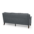 3-Seat Sofa, Beige / Espresso / Light Blush, Modern Style, Seats 3