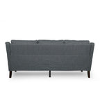 3-Seat Sofa, Beige / Espresso / Light Blush, Modern Style, Seats 3