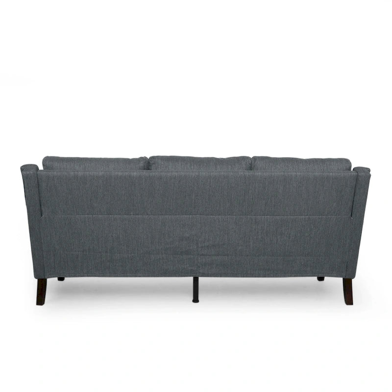 3-Seat Sofa, Beige / Espresso / Light Blush, Modern Style, Seats 3