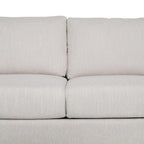 3-Seat Sofa, Beige / Espresso / Light Blush, Modern Style, Seats 3