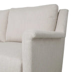 3-Seat Sofa, Beige / Espresso / Light Blush, Modern Style, Seats 3