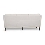 3-Seat Sofa, Beige / Espresso / Light Blush, Modern Style, Seats 3