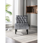Fabric Barrel Accent Chair – Single Seat