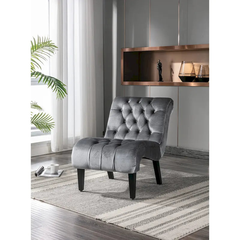 Fabric Barrel Accent Chair – Single Seat
