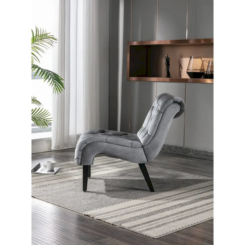 Fabric Barrel Accent Chair – Single Seat