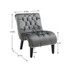 Fabric Barrel Accent Chair – Single Seat