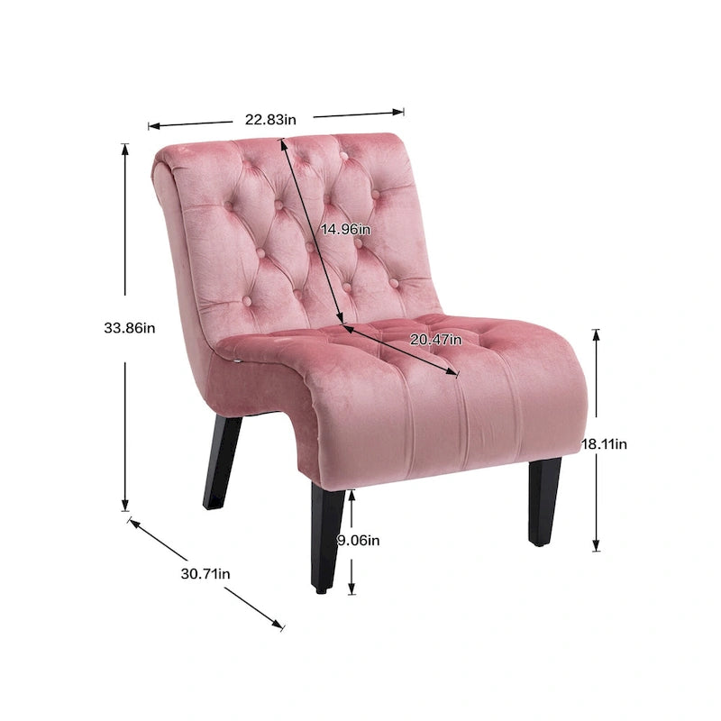 Fabric Barrel Accent Chair – Single Seat