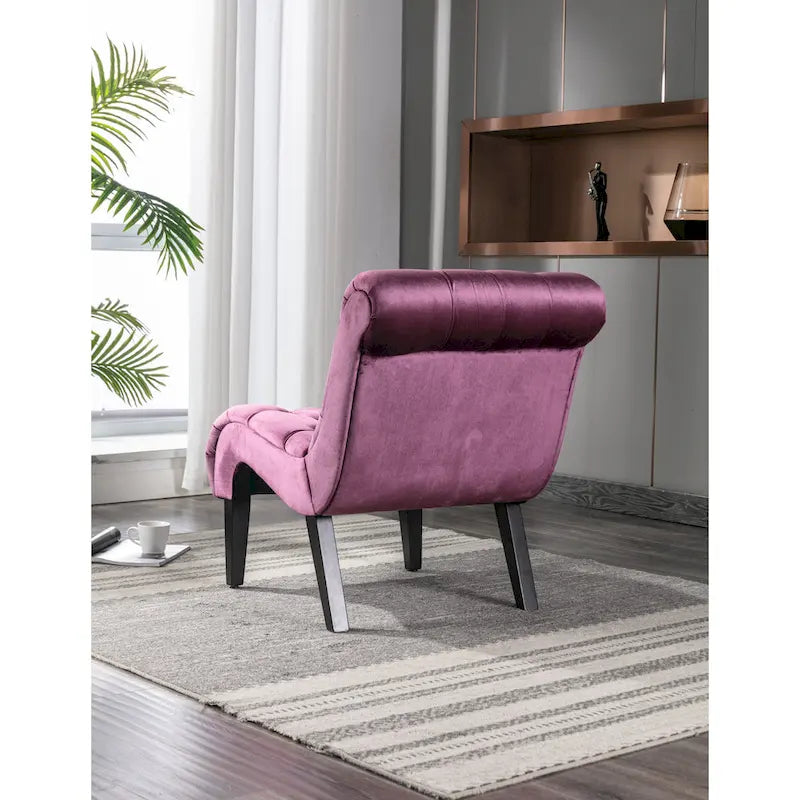 Fabric Barrel Accent Chair – Single Seat