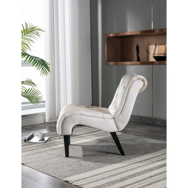 Fabric Barrel Accent Chair – Single Seat