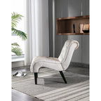 Fabric Barrel Accent Chair – Single Seat