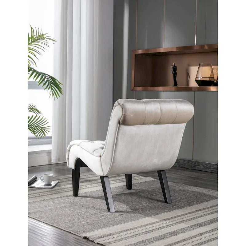 Fabric Barrel Accent Chair – Single Seat