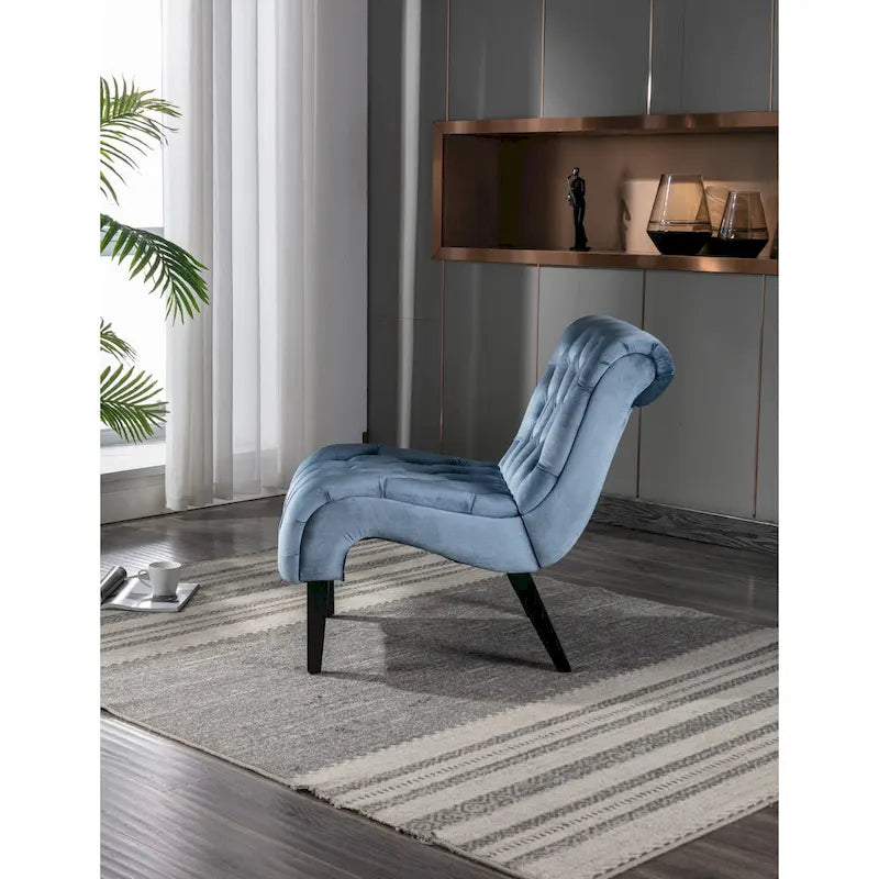 Fabric Barrel Accent Chair – Single Seat