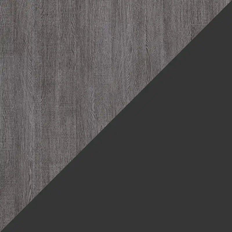 Queen Murphy Bed with Side Shelves, White & Walnut Grey / Bark Gray & Graphite, Sleeps 2