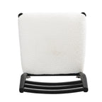Light Ash Ladder-Back Upholstered Dining Chair, Set of 2