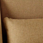 Mustard Yellow / Pecan Lounge Chair – 1 Seat