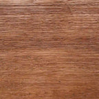 Mid-Century Dining Bench, Brown/Black Faux Leather, Seats 2