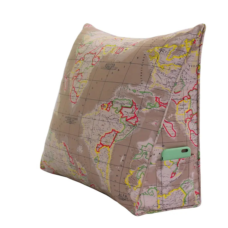 Cuña de reposo para cama de niños, almohada decorativa, respaldo de sofá