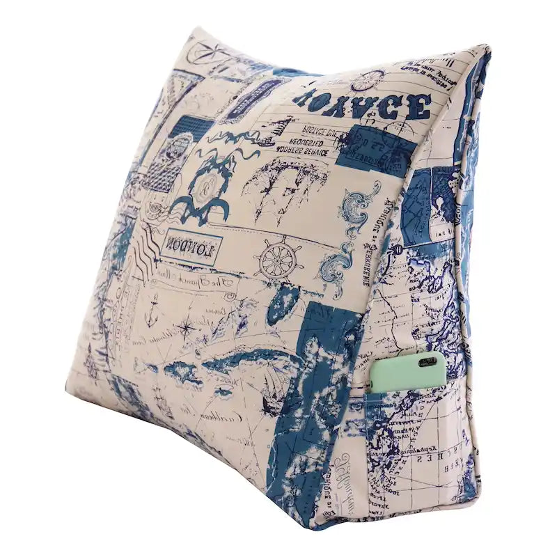Cuña de reposo para cama de niños, almohada decorativa, respaldo de sofá