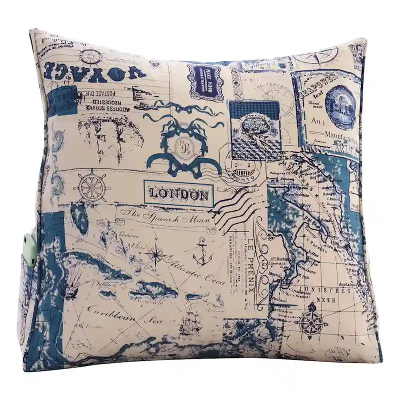 Cuña de reposo para cama de niños, almohada decorativa, respaldo de sofá