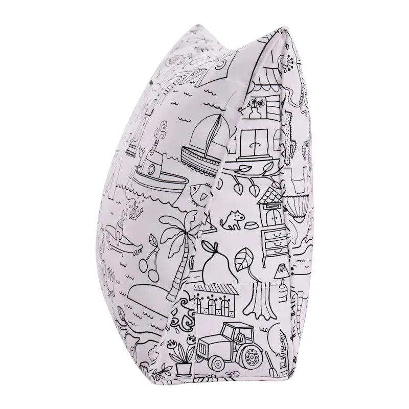 Cuña de reposo para cama de niños, almohada decorativa, respaldo de sofá