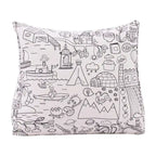 Cuña de reposo para cama de niños, almohada decorativa, respaldo de sofá