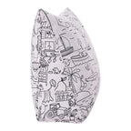 Cuña de reposo para cama de niños, almohada decorativa, respaldo de sofá