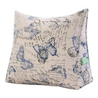 Cuña de reposo para cama de niños, almohada decorativa, respaldo de sofá