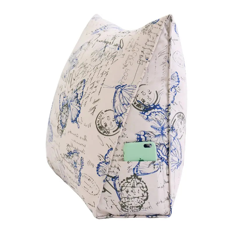Cuña de reposo para cama de niños, almohada decorativa, respaldo de sofá