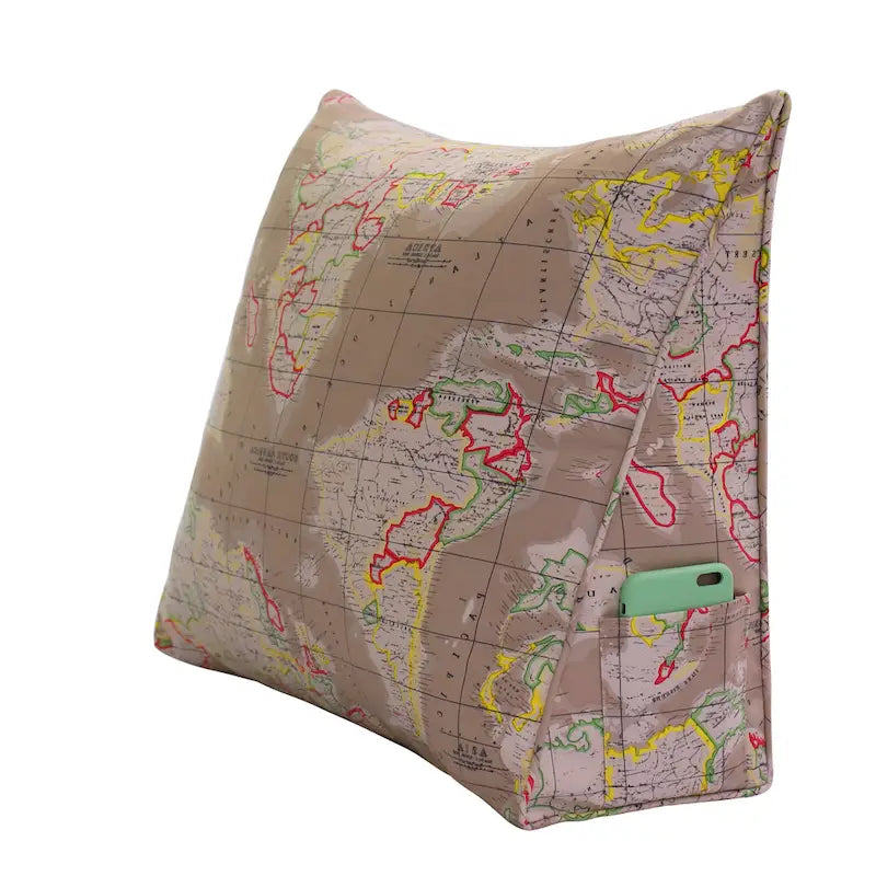 Cuña de reposo para cama de niños, almohada decorativa, respaldo de sofá