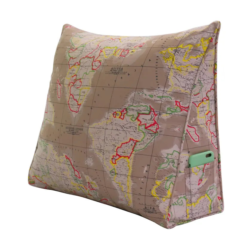 Cuña de reposo para cama de niños, almohada decorativa, respaldo de sofá