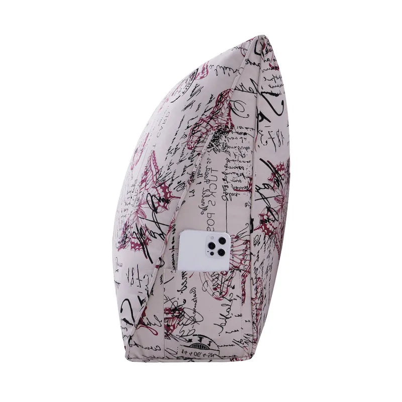 Cuña de reposo para cama de niños, almohada decorativa, respaldo de sofá