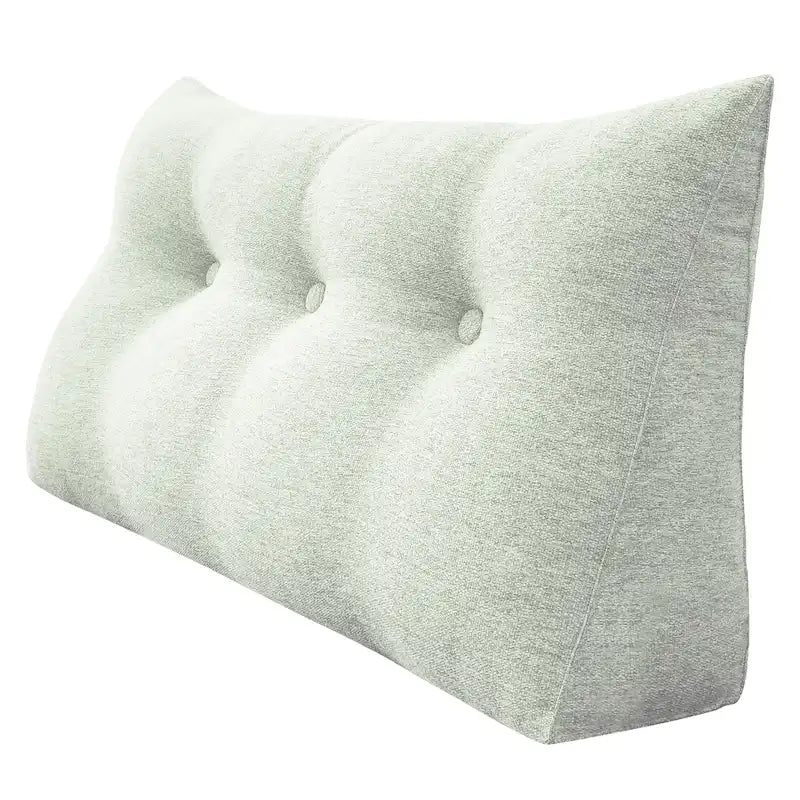 Almohada de Lectura con Respaldo en Cuña para Niños, Cabecero para Cama Individual