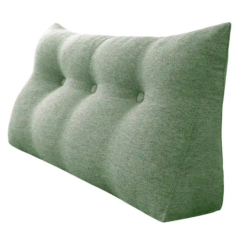 Almohada de Lectura con Respaldo en Cuña para Niños, Cabecero para Cama Individual