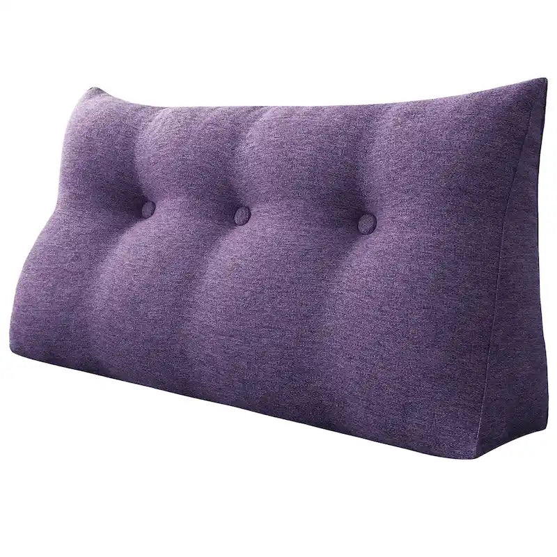 Almohada de Lectura con Respaldo en Cuña para Niños, Cabecero para Cama Individual