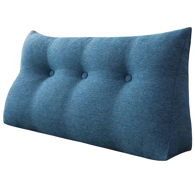 Almohada de Lectura con Respaldo en Cuña para Niños, Cabecero para Cama Individual