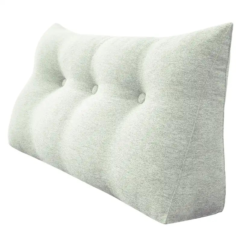 Almohada de Lectura con Respaldo en Cuña para Niños, Cabecero para Cama Individual