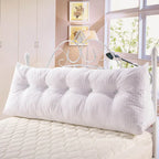 Almohada de Lectura con Respaldo en Cuña para Niños, Cabecero para Cama Individual