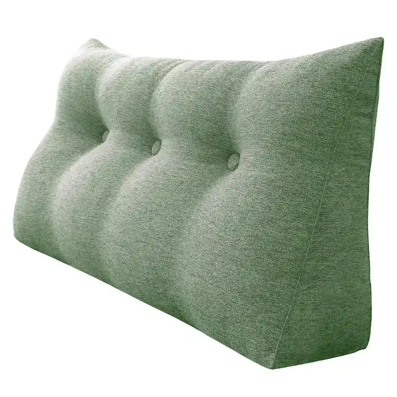 Almohada de Lectura con Respaldo en Cuña para Niños, Cabecero para Cama Individual