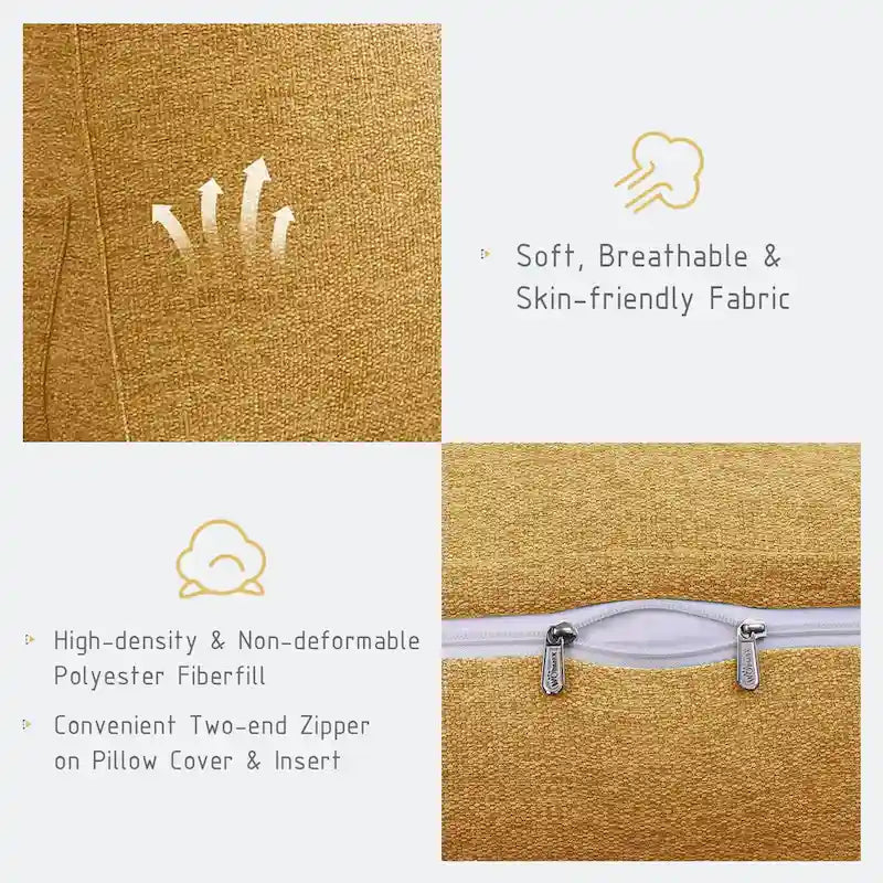 Respaldo multiusos con cuña de lectura, cojín decorativo para litera de dormitorio
