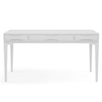 Solid Rubberwood Mid-Century Writing Desk, 60 in., 1 Person