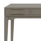 Solid Rubberwood Mid-Century Writing Desk, 60 in., 1 Person