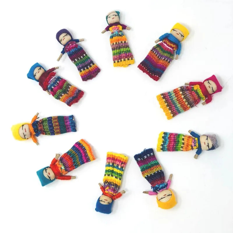 Muñecas quitapenas surtidas de 2 pulgadas - Juego de 10